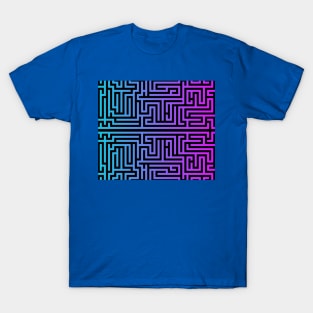 The blue maze T-Shirt